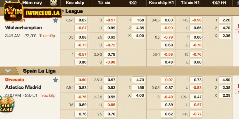 Thể Thao IWIN CLUB