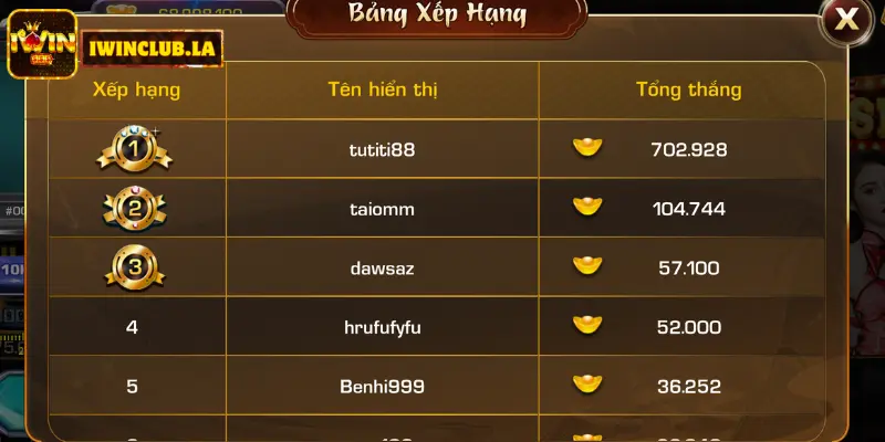Thả bi zic zac IWIN CLUB